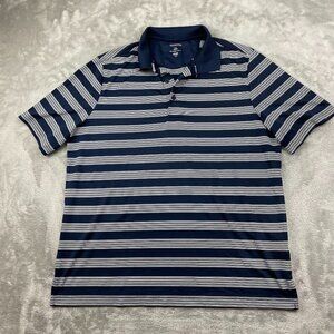 George Active Wear Short Sleeve Polo Shirt Men's Size Large 42-44